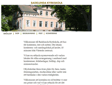 Tablet Screenshot of kyrkskolan.badelunda.se
